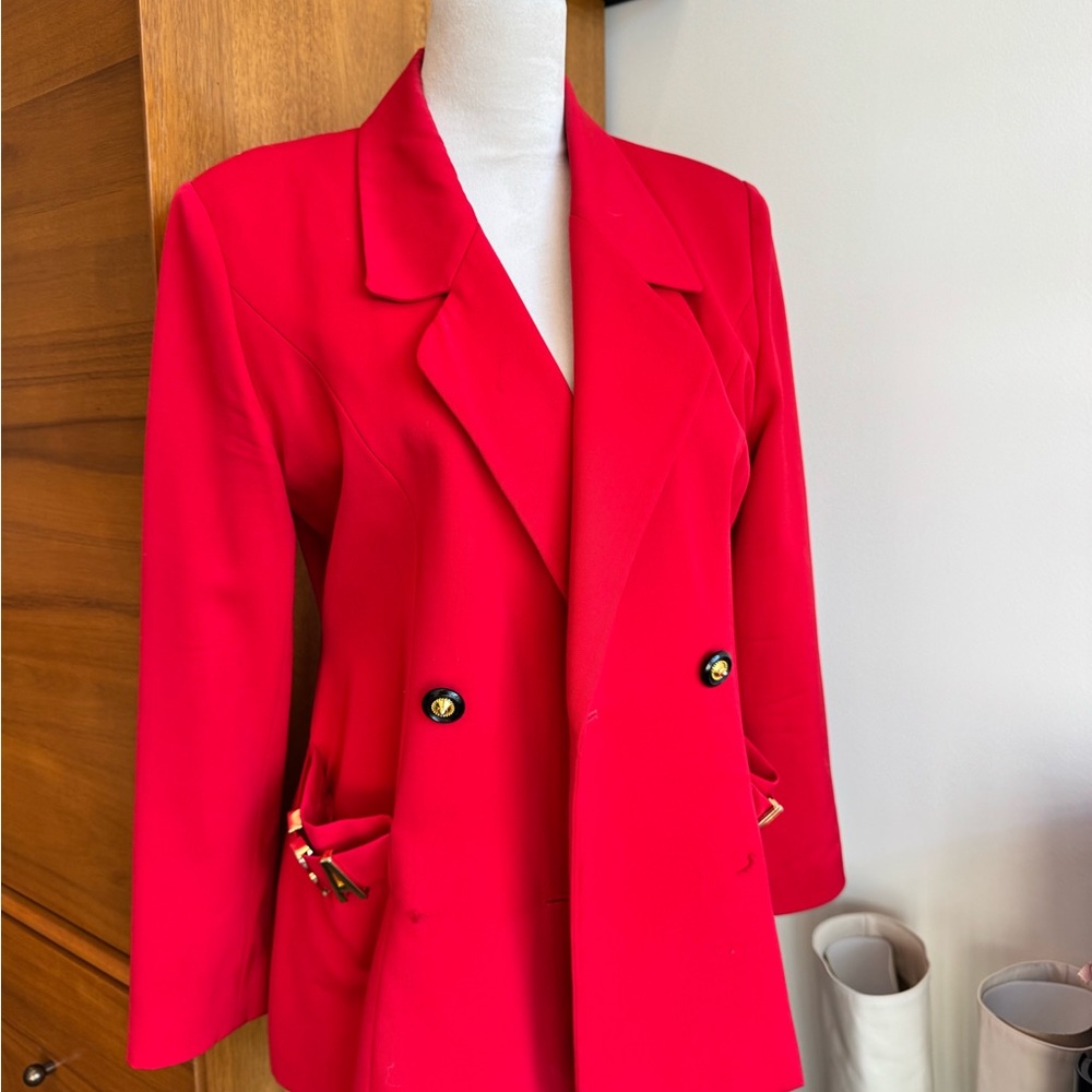 Women's Red Blazer